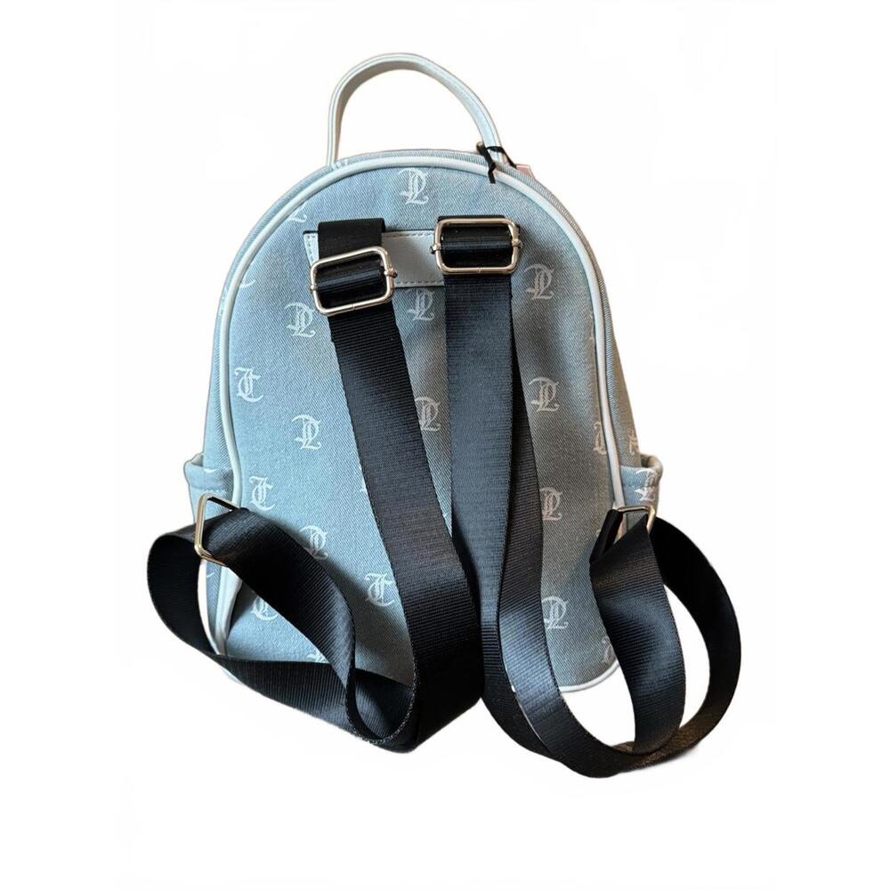 Juicy Couture Light Blue Denim Mini Backpack - Picture 3 of 6